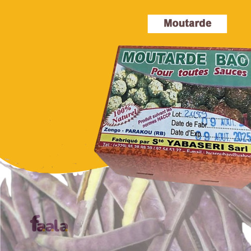 Moutarde Bao _ bouillon naturel