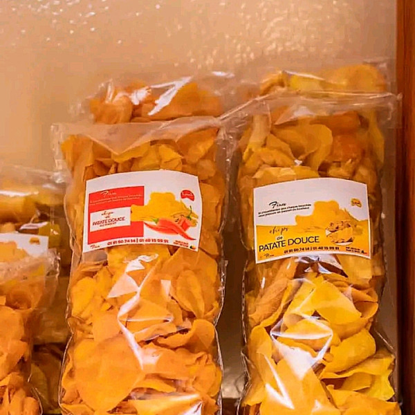 Chips de patate douce