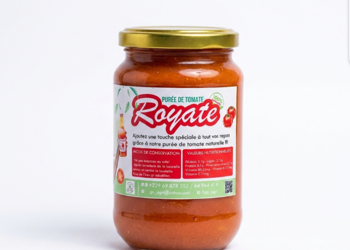Purée de tomates Royate