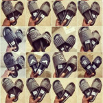 Sandales plates boss