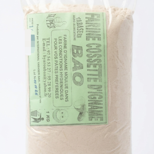 Farine cossettes d'igname