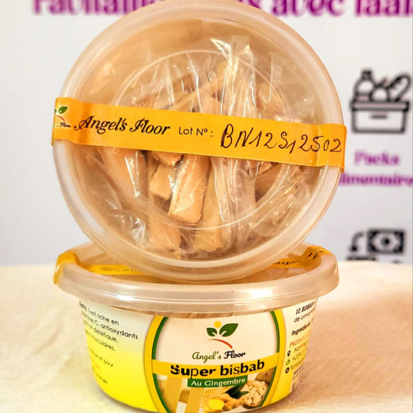 Pastille de baobab au gingembre