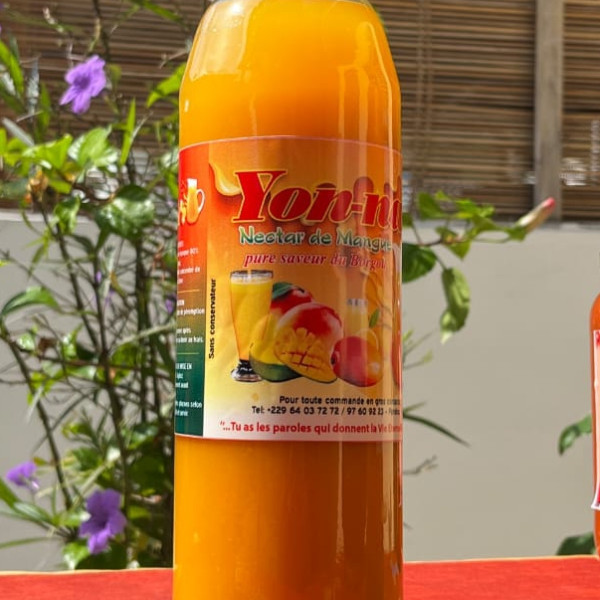Nectar de mangue avec ou sans sucre ajouté