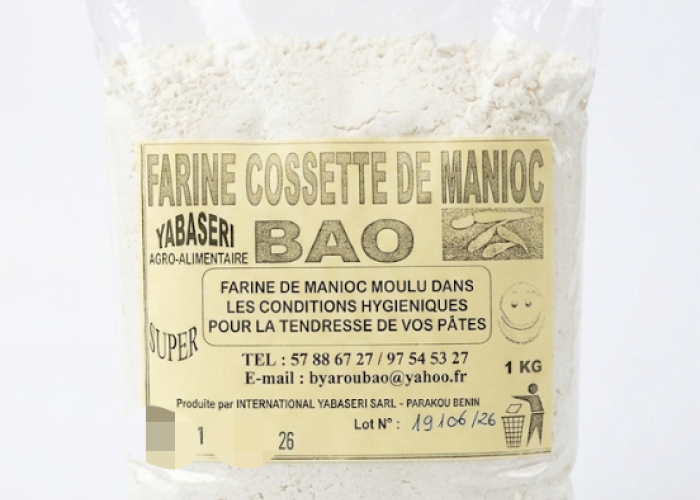 Farine de cossettes de manioc
