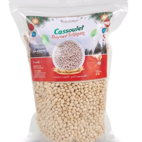 Cassoulet variété 1 à 2500frs