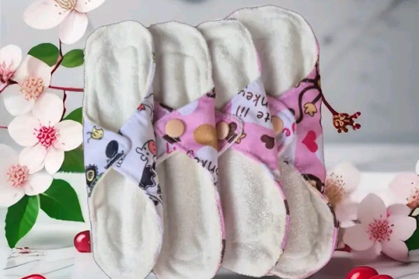 Kit de serviettes hygiéniques Iléwa réutilisables