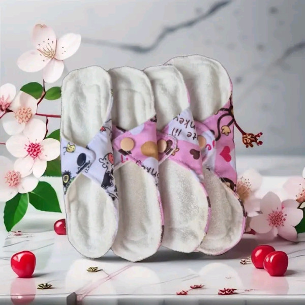 Kit de serviettes hygiéniques Iléwa réutilisables