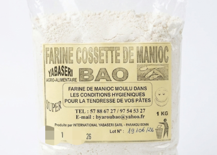 Farine de cossettes de manioc