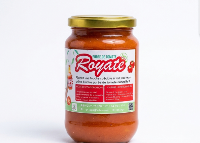 Purée de tomates Royate